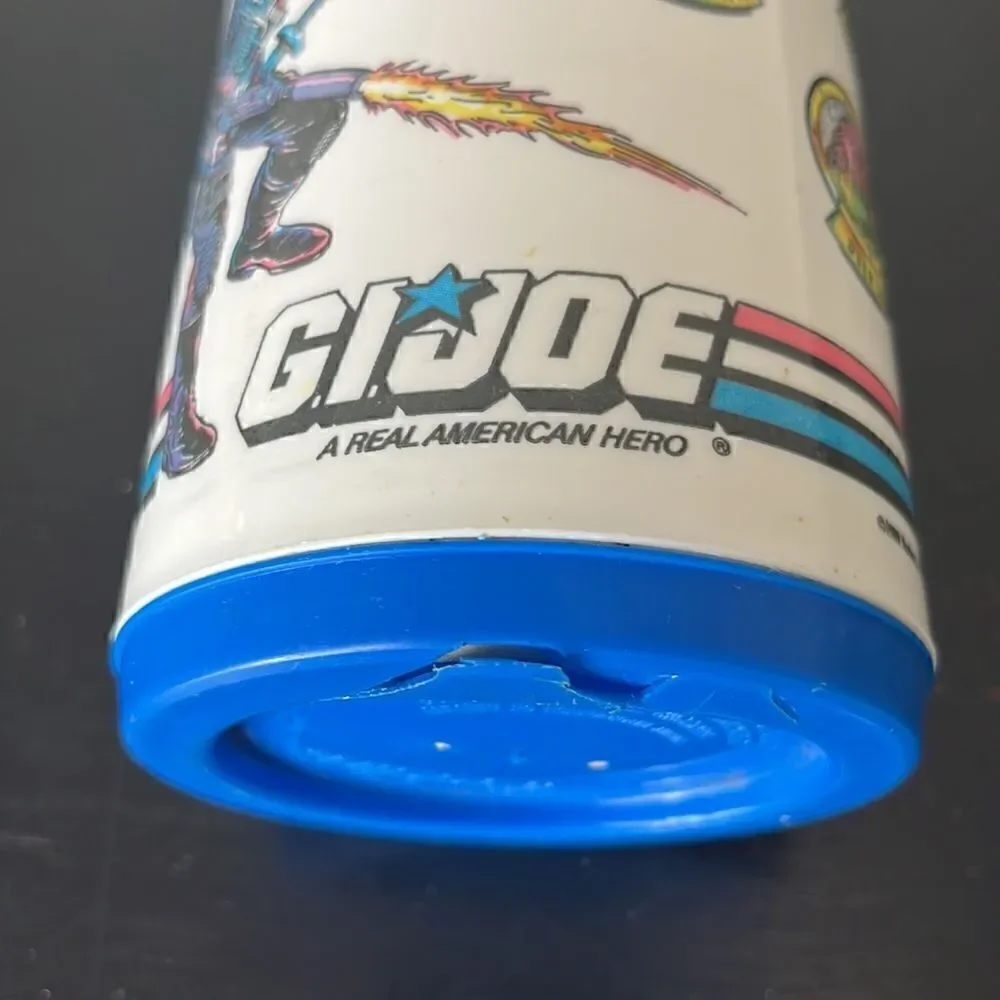 1989 Hasbro G.I. Joe a real American hero thermos